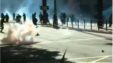Photo of PM e manifestantes contra Bolsonaro se enfrentam na avenida Paulista