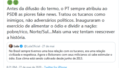 Photo of PSDB responde tweet de Lula