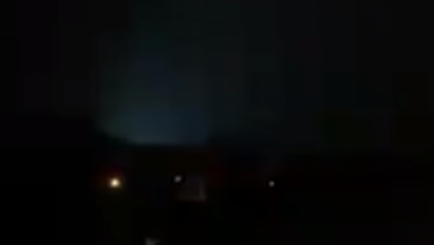 Photo of Fortes clarões intrigam moradores que pensam se tratar de queda OVNI