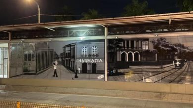 Photo of No lugar das pichações, estações do BRT recebem grafites retratando Belém antiga