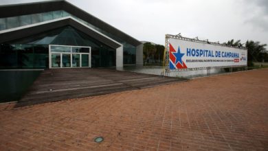 Photo of Familiares de pacientes do hospital de campanha de Belém protestam pelo pagamento de salários de médicos