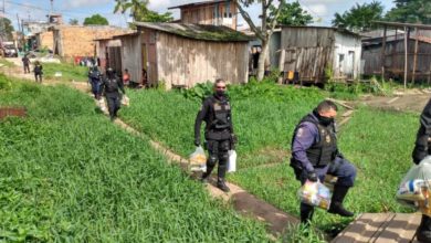 Photo of Guardas municipais doam cestas básicas para familias que ficaram sem renda na pandemia