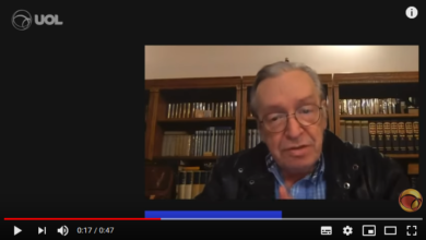 Photo of [Vídeo] Olavo de Carvalho chama Bolsonaro de covarde e diz que pode derrubar o governo