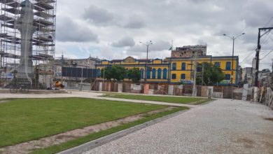 Photo of Obra na praça do Relógio está na fase final