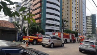 Photo of Cerca de 20 veículos são atingidos por incêndio em garagem de edifício no bairro do Umarizal