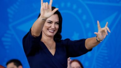 Photo of Michelle Bolsonaro desembarca na Ilha do Marajó para ação social