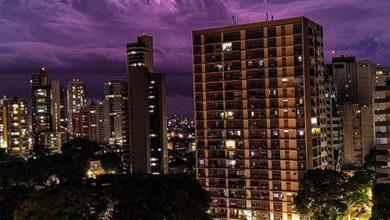 Photo of Foto que viralizou e mostra a ‘chuva de relâmpago’ em Belém não é montagem, diz autor