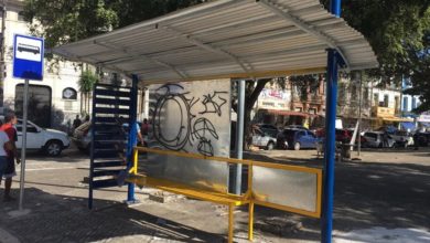 Photo of Abrigo de ônibus instalado há dois dias é pichado em Belém