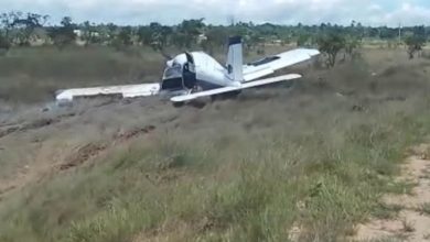 Photo of Avião de pequeno porte cai em Curralinho, na Ilha de Marajó