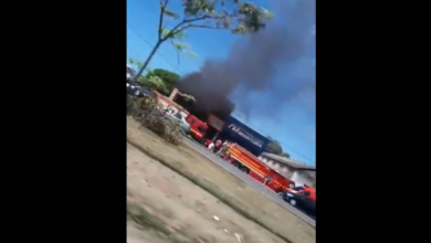 Photo of Oficina de manutenção de motos pega fogo em Marituba