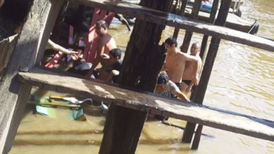 Photo of Veja imagens do local do acidente na Ilha do Combu