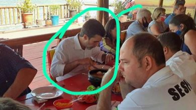 Photo of Governador do Pará Helder Barbalho almoça aglomerado e choca eleitores