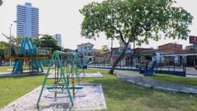 Photo of Praça da Criança, no bairro da Pedreira, é entregue totalmente reformada