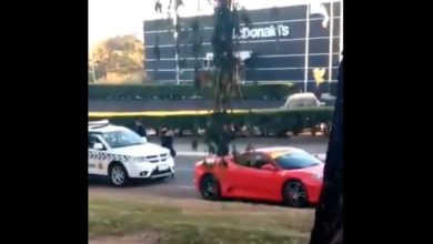 Photo of PM aborda Ferrari que avançou sinal vermelho: “Não quero saber quem é você”