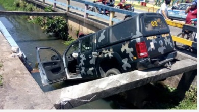 Photo of Viatura da PM cai dentro de canal durante perseguição em Castanhal