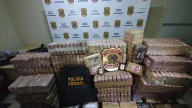 Photo of Polícia Federal apreende quase uma tonelada de cocaína em pó e 13 quilos de crack no Pará