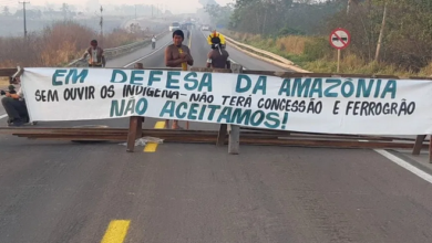 Photo of Indígenas Kaiapós voltam a interditar trecho da BR-163 no Pará, apesar de ordem judicial