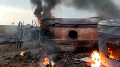 Photo of Eldorado do Carajás: Caminhão tanque tomba, pega fogo e motorista morre carbonizado