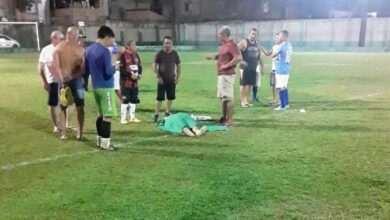 Photo of Fatalidade no campo da Tuna: jogador veterano morre de infarto fulminante