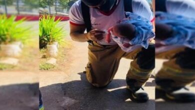 Photo of Vítima de engasgamento, bebê de 10 dias é salvo pelos bombeiros