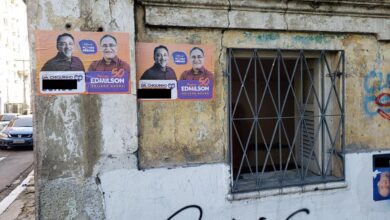Photo of Prédios históricos de Belém são castigados com propaganda política