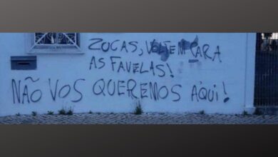 Photo of Universidade em Lisboa é pichada com insultos racistas e xenofóbicos