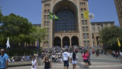 Photo of Celebrações na Basílica de Nossa Senhora Aparecida são realizadas sem devotos