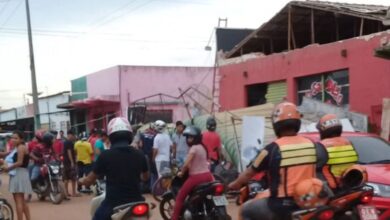 Photo of Fachada de supermercado desaba e deixa feridos em Marabá