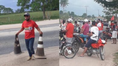 Photo of Candidato do MDB à prefeitura de Ourém derruba posto da Polícia