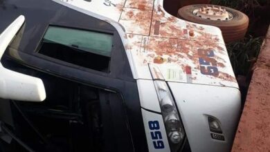 Photo of Ônibus cai em ribanceira na Transamazônica, no PA