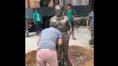 Photo of Poeta Ruy Barata é homenageado com estátua na praça da República
