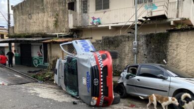 Photo of Perseguição termina com colisão, capotagem de viatura e suspeito morto na Sacramenta