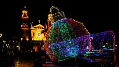Photo of Natal em Nazaré: Praça Santuário iluminada para o Natal do Senhor