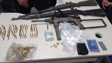 Photo of Fuzis, submetralhadora, munições e drogas são encontradas em área de mata em Icoaraci