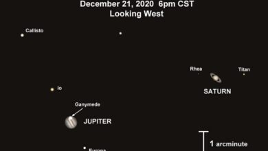 Photo of Como observar a conjunção planetária do alinhamento de Júpiter e Saturno nesta segunda-feira