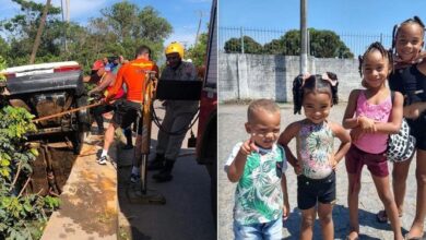 Photo of Seis crianças e um adulto morrem após carro cair dentro de rio