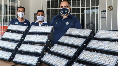 Photo of Refletores do estádio Baenão serão instalados neste final de semana