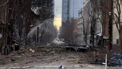 Photo of Forte explosão de trailer abala o centro de Nashville, nos EUA, e deixa três feridos