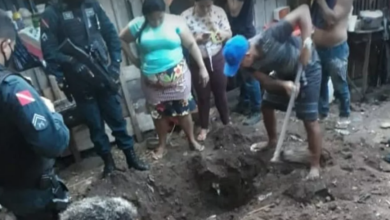 Photo of Corpo de empregada doméstica é encontrado enterrado em cova rasa no quintal de casa na grande Belém
