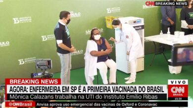Photo of Após aprovação da Anvisa, governo de SP aplica 1ª dose da CoronaVac antes do início do plano nacional de vacinação