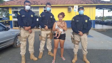 Photo of Agentes da Polícia Rodoviária Federal  salvam bebê engasgado em Altamira