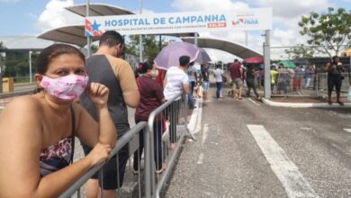 Photo of Suspeitos de contrair coronavírus fazem longa fila para atendimento na Policlínica Itinerante