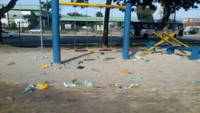 Photo of Praça do Panorama XXI é tomada pelo lixo e moradores reclamam da prefeitura de Belém
