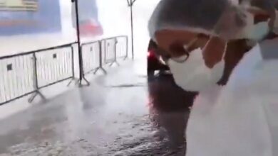 Photo of Profissionais de saúde de Belém trabalharam em posto alagado na Pedreira