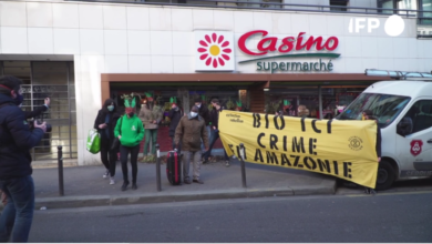 Photo of França tem protesto por desmatamento da Amazônia