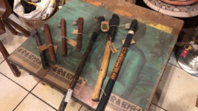 Photo of PF apreende machados de pedra feitos de material arqueológico à venda em Alter do Chão