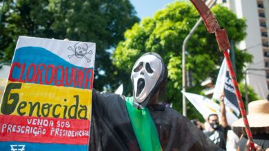 Photo of Em Belém, manifestantes iniciam protesto contra Bolsonaro