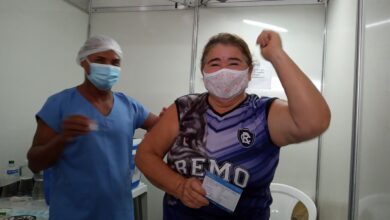 Photo of Garis e trabalhadores da educação são vacinados contra Covid-19 em Mosqueiro
