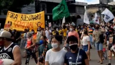 Photo of Ruas de Belém foram palco de protestos contra Jair Bolsonaro