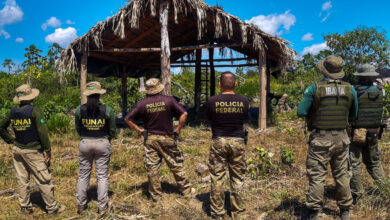 Photo of Operação Samaúma inutiliza instalações ilegais em terra indígena no Pará